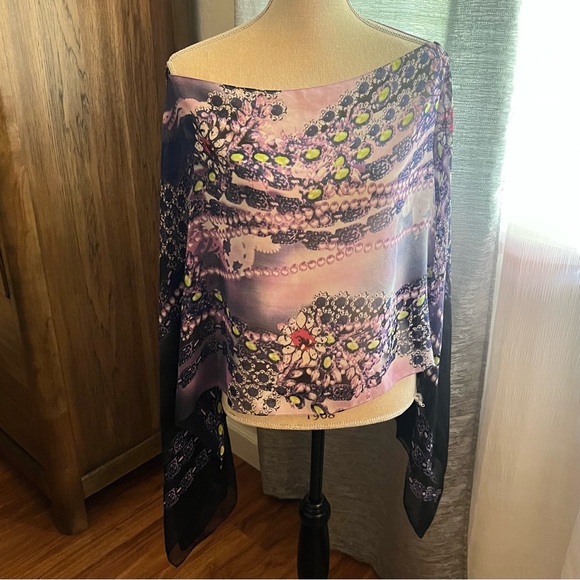 Ang Gara Accessories - Elegant Floral Patterned Scarf